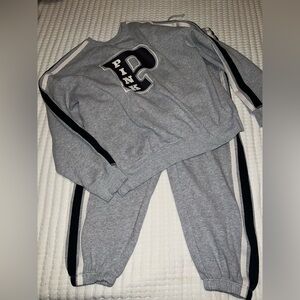 PINK Victoria's Secret Heather Gray set